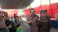 Gubernur Soekarwo dan istri (Liputan6.com/ Dian Kurniawan)