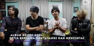 Seperti ini makna dari album religi Gigi yang terbaru, Setia Bersama Menyayangi dan Mencintai.