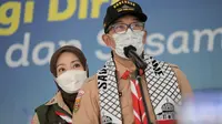 Ridwan Kamil Serahkan Bantuan Masyarakat Jabar Senilai Rp1,5 Miliar untuk Palestina