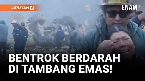 VIDEO: Bentrok Berdarah Tambang Emas Bolivia! 6 Tewas dalam Ledakan Dinamit