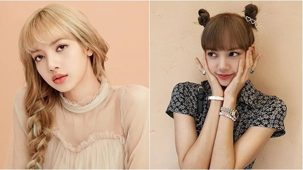 Identik dengan Poni, Ini 7 Model Gaya Rambut Lisa Blackpink
