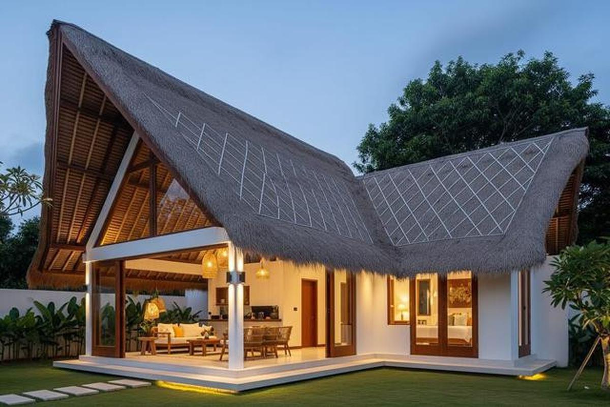 10 Inspirasi Rumah Kampung dengan Sentuhan Modern, Asri, Berkelas, dan Kekinian