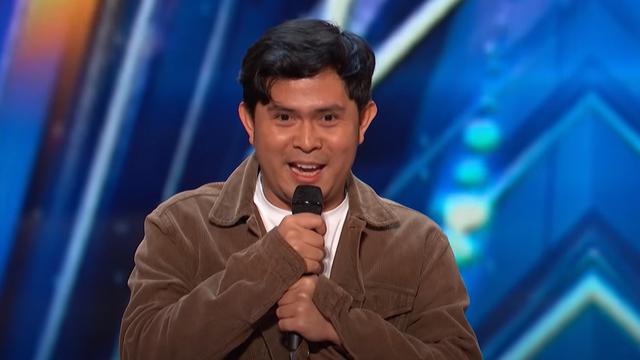 Cakra Khan di panggung America's Got Talent 2023.( Foto: Tangkapan Layar Youtube America's Got Talent)