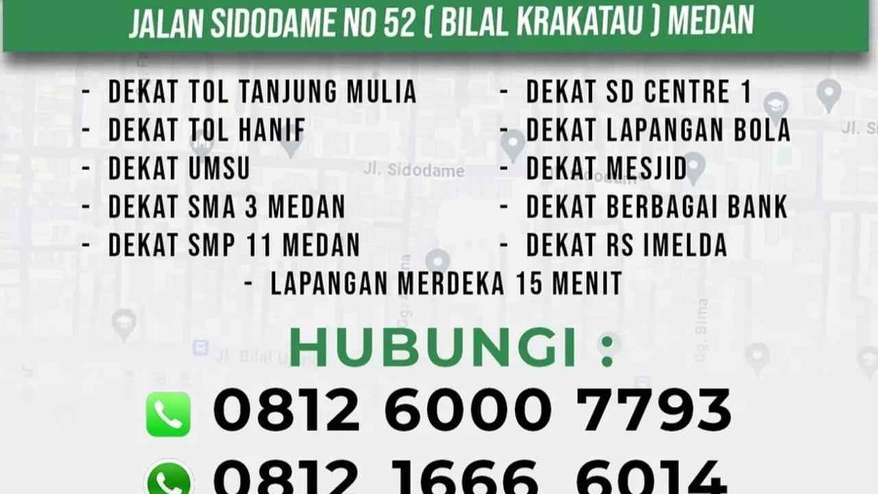 Selain itu, lokasinya juga sangat strategis karena dekat dengan berbagai fasilitas umum dan sosial yang memudahkan aktivitas sehari-hari.