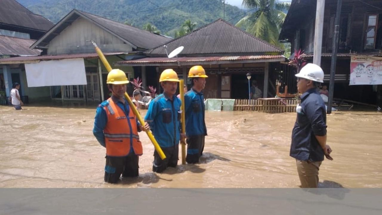 Banjir Bandang di Lebong Bengkulu, PLN Pulihkan Listrik Kurang dari 24 Jam