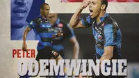 Madura United - Peter Odemwingie (Bola.com/Adreanus Titus)