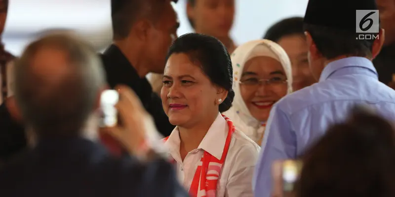 Iriana Jokowi hingga Titiek Soeharto Beri Dukungan di Debat Keempat Pilpres 2019