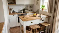 8 Model Kitchen Island Mini untuk Dapur Rumah Mungil, Tak Cuma Cantik tapi Juga Multifungsi