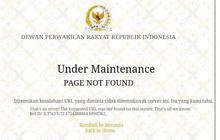 Website DPR Down Diduga Kena Hack, Ini Penjelasan Sekjen
