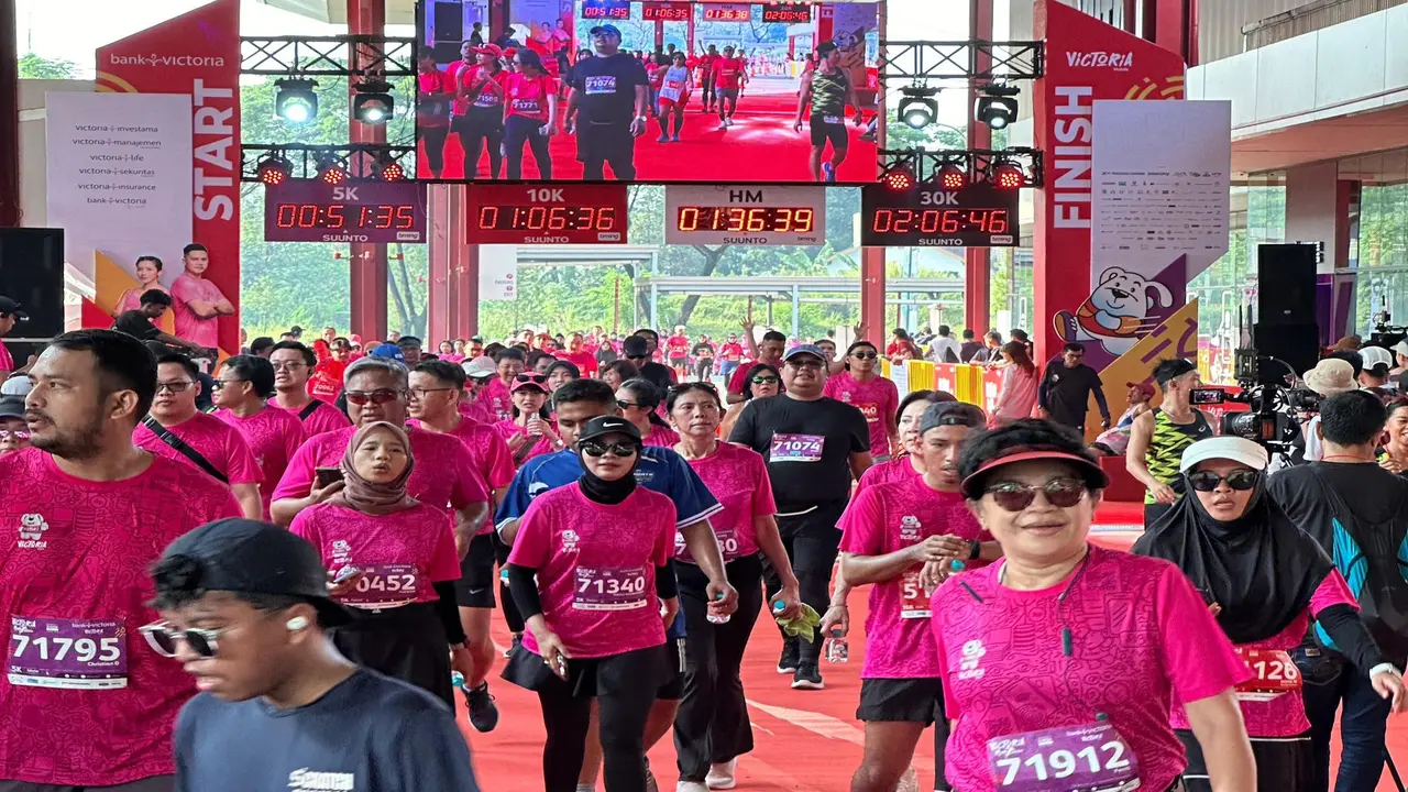 Victoria Run 2024 Diikuti 6000 Peserta