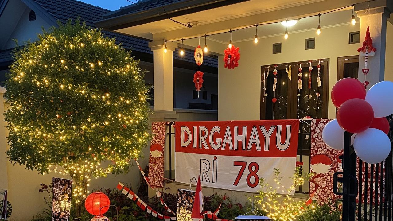 Lampu Hias Dekorasi 17 Agustus yang Sudah Dimiliki (Ai Generated)