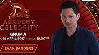 Evan Sanders di Dangdut Academy Celebrity 2