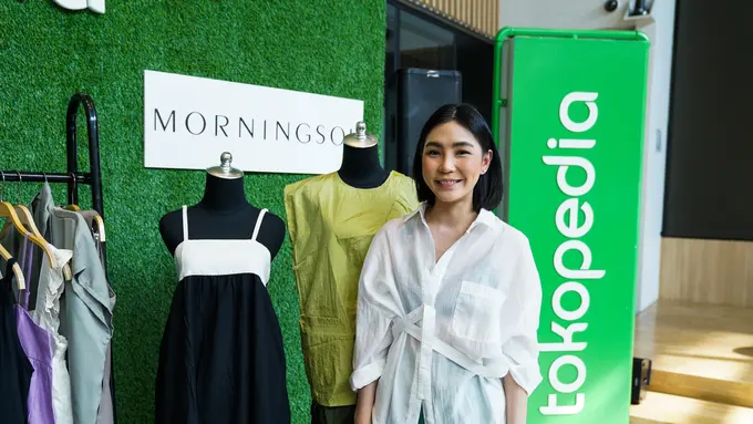 Pemilik usaha MORNINGSOL Stephanie Nursalim