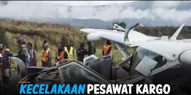 VIDEO: Kecelakaan Pesawat Kargo Smart Air, Pilot Tewas