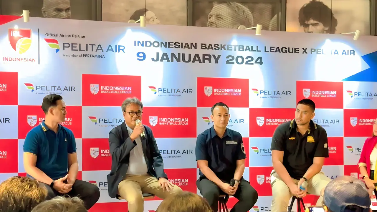 Pelita Air menjadi Official Airlines Indonesian Basketball League (IBL) untuk musim kompetisi 2024. (Istimewa)