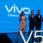 Peluncuran Vivo V5 Plus di Jakarta. Liputan6.com/Agustinus Mario Damar