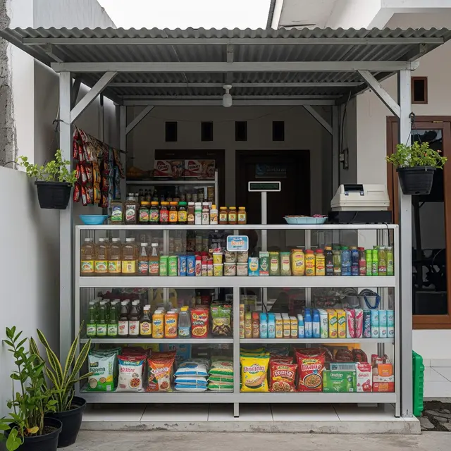 Warung Sembako Modal 5 Juta