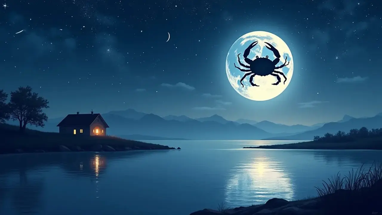logo zodiak cancer (sumber: AI generated)