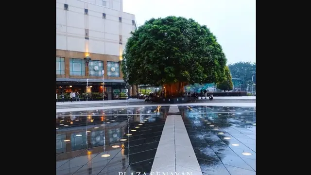 Mall Plaza Senayan kebakaran pada hari ini, Rabu (27/7/2022).