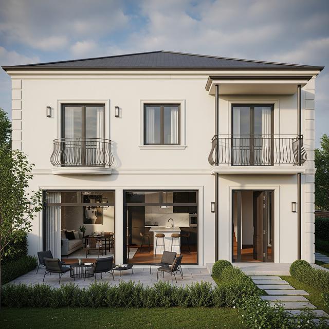 Inspirasi Rumah Kecil Dua Lantai