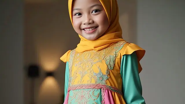 Model Brokat Anak Perempuan
