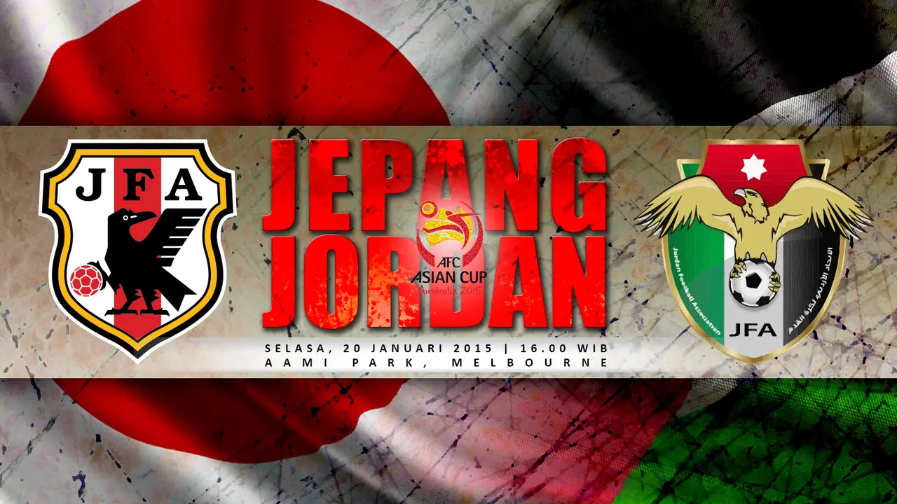 Jepang vs Yordania