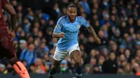 6. Raheem Sterling (Man City) - 12 gol dan 9 assist (AFP/Lindsay Parnaby)