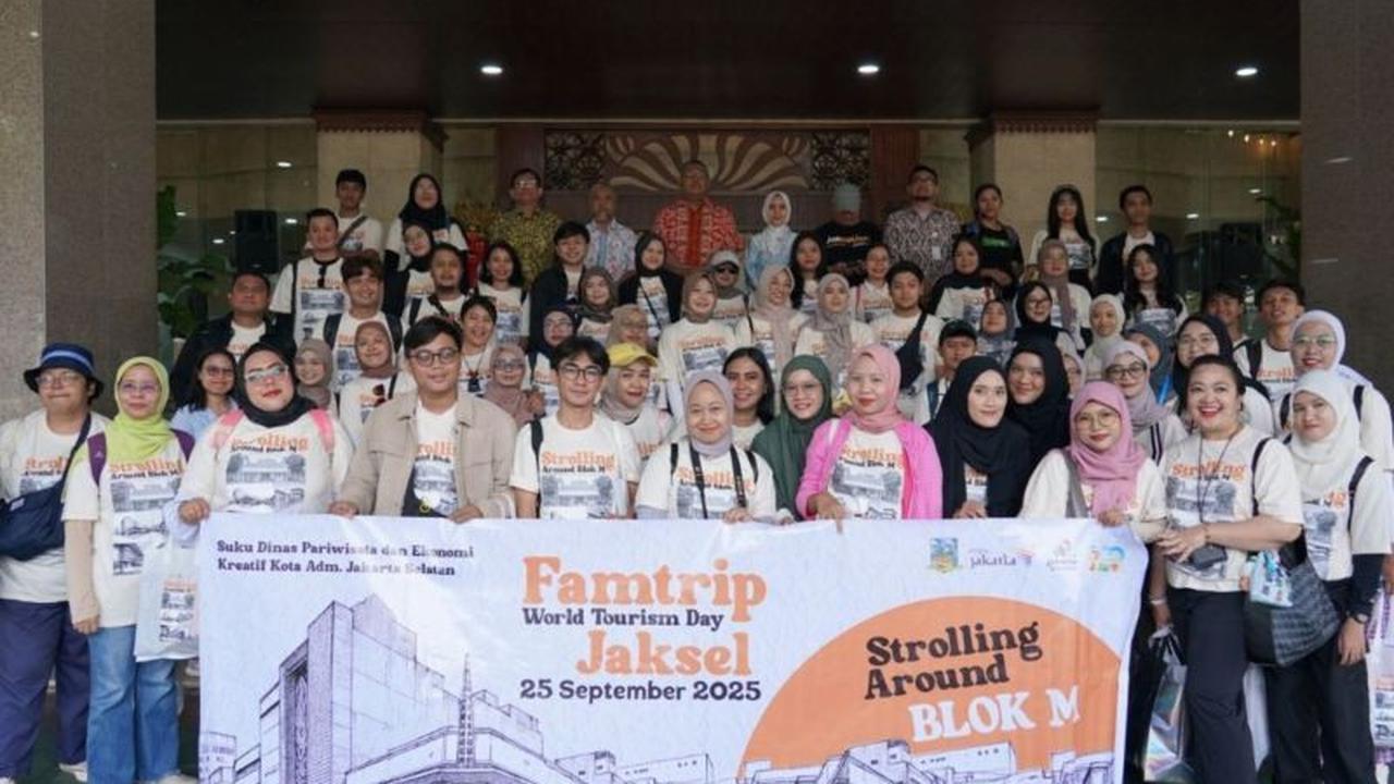Fakta Unik: Jaksel Paling Diminati Wisatawan, Kini Gandeng Influencer Promosikan Wisata Urban Blok M