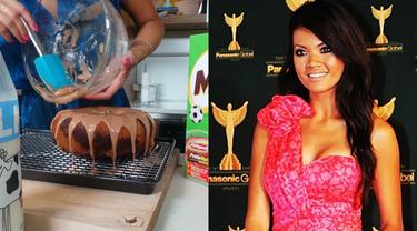 Resep Bolu Zebra Siram Milo Super Lezat Ala Chef Farah Quinn Lifestyle Fimela Com