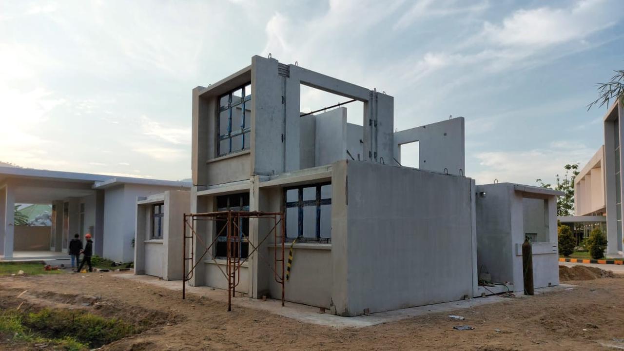 Waskita Beton Precast berinovasi mengembangkan produk prefabricated building untuk pembangunan hunian, baik landed house maupun high rise.