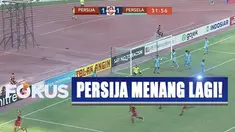 Kemenangan 4-3 atas Persela menempatkan Persija di posisi ke-12 dengan nilai 34.