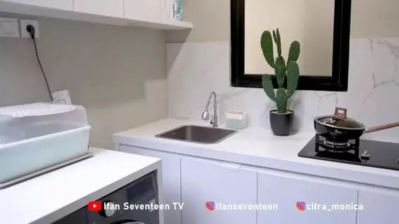 9 Potret Dapur di Rumah Mewah Ifan Seventeen dan Citra Monica yang Modelnya Ala Eropa