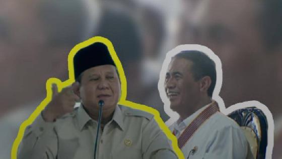 Pecah Kelakar Prabowo Roasting Mentan Amran: Kulit Hitam, Malam Hanya Gigi yang Keliatan