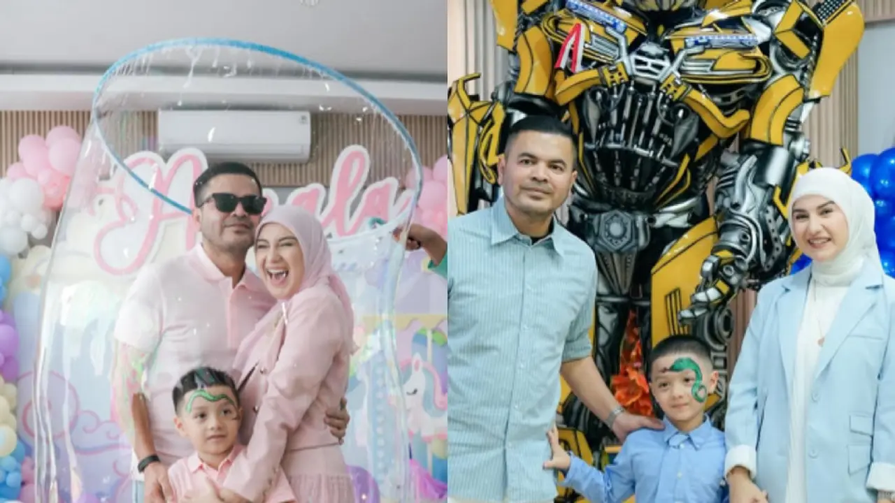 Irish Bella saat Merayakan Ulang Tahun Putra-Putrinya. [@_irishbella_]