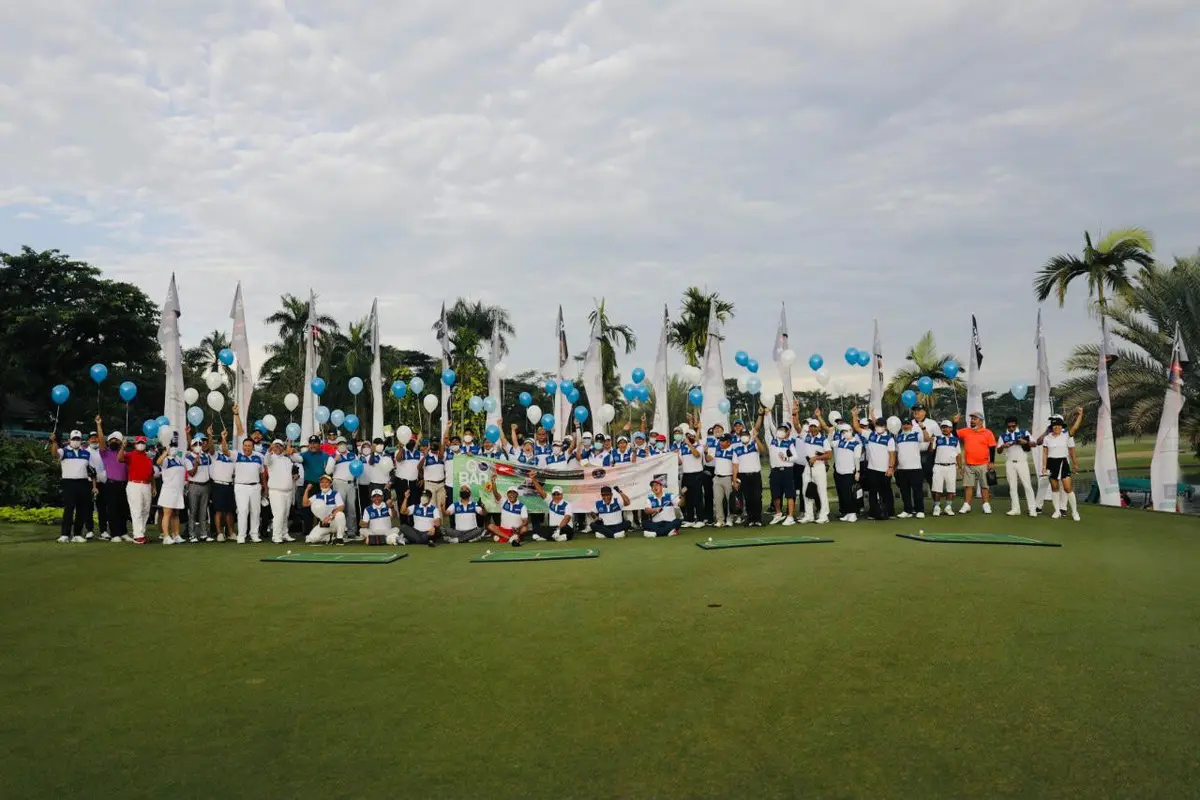Pengurus Dewan Pimpinan Cabang Asosiasi Advokat Indonesia Jakarta Selatan (DPC AAI JAKSEL) menggelar ajang silahturahmi antar advokat dan kurator dengan menggelar turnamen golf. (Istimewa).