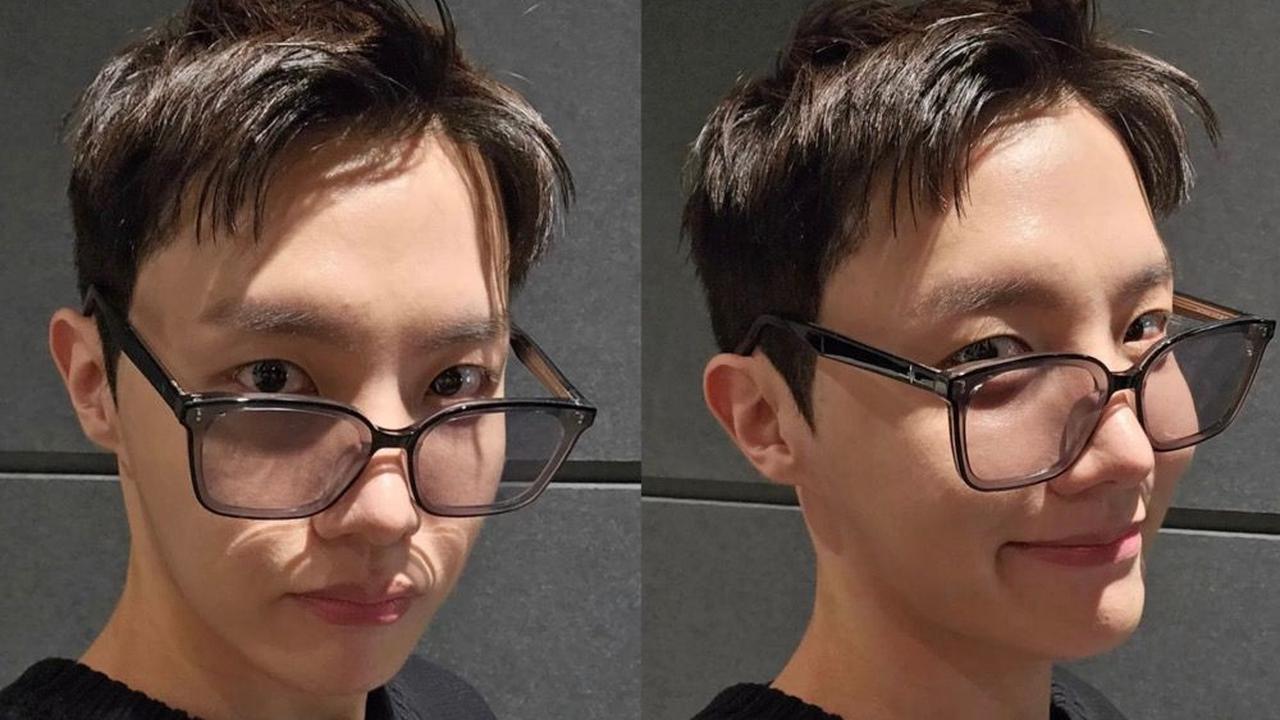 J-Hope BTS pamer rambut baru jelang wajib militer