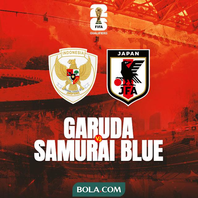 Kualifikasi Piala Dunia 2026 Zona Asia - Garuda Vs Samurai Blue