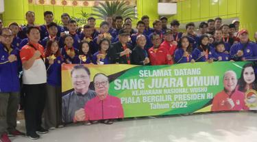 DKI Jakarta Juara Umum Kejurnas Wushu 2022 Piala Presiden