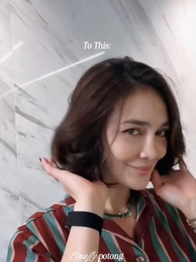 Penuhi Permintaan Suami, Intip Potret Terbaru Luna Maya dengan Rambut Pendek