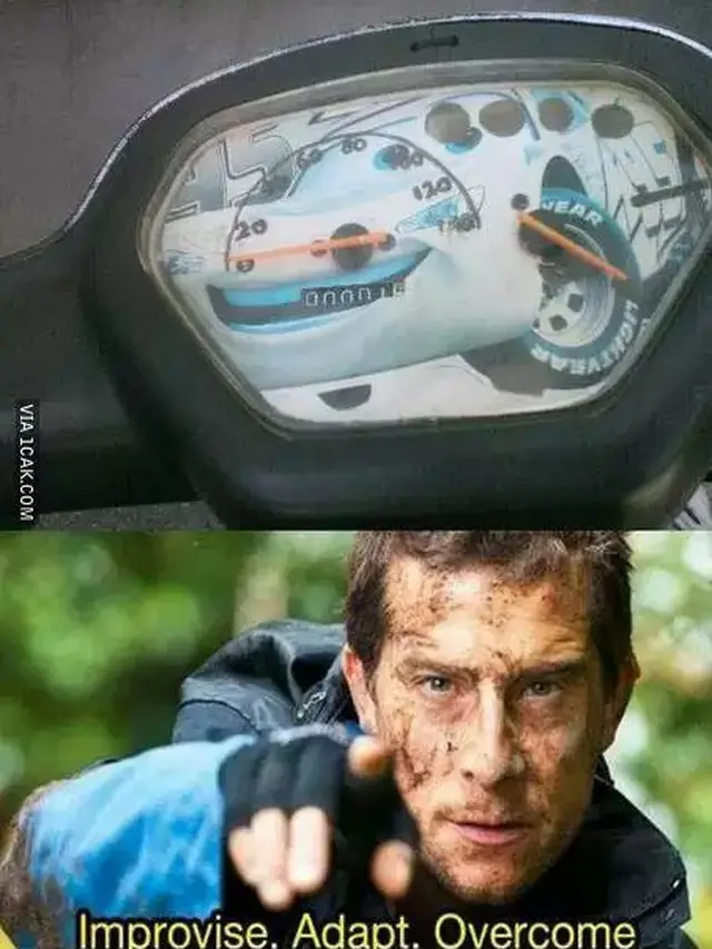 6 Potret Speedometer Nyeleneh Ini Bikin Tepuk Jidat, Arah Jarum Tak Sesuai