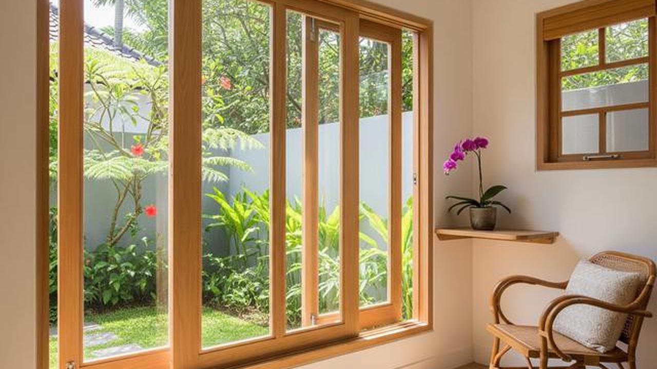 7 Model Jendela untuk Rumah Kecil yang Bikin Ruangan Lebih Terang dan Lega