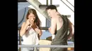 Lionel Messi bersama kekasihnya menikmati liburan di pulau Capri, Italia (Dailymail)