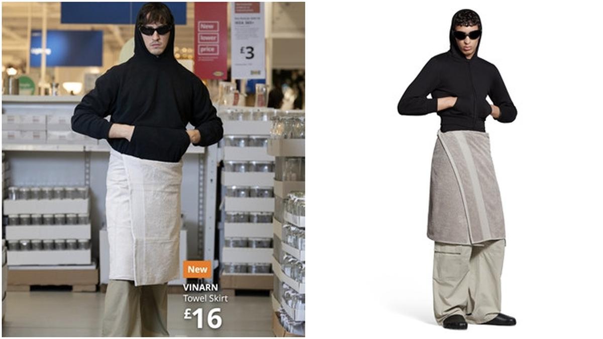 Gaya Kocak IKEA Sindir Balenciaga yang Jual Rok Handuk Seharga Rp14,3