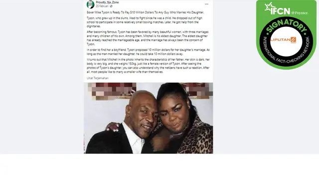 Hoaks Mike Tyson