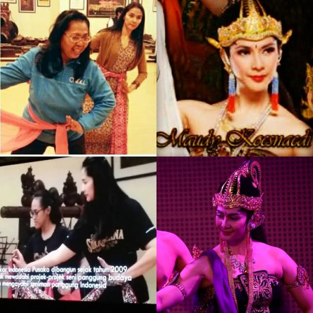 7 Pesona Maudy Koenaedi Saat Jadi Wayang Orang