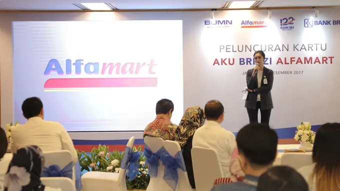 [Bintang] Jalin Kerjasama, BRI dan Alfamart Terbitkan Aku Brizzi Alfamart