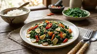 Resep Tumis Daun Kelor Bawang Putih, Menu Sederhana Kaya Nutrisi