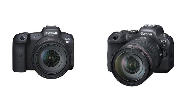 Kamera Full-Frame Mirrorless Canon EOS R5 & EOS R6