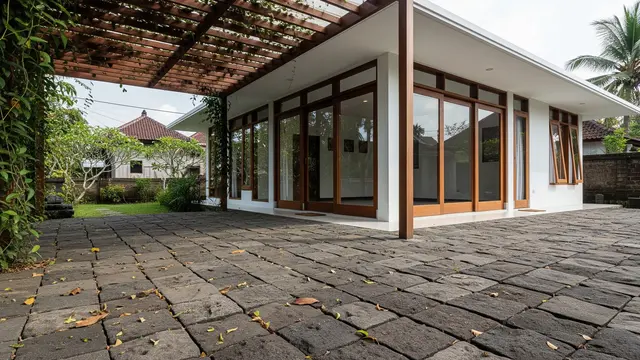 Pilihan Lantai Kasar untuk Teras Rumah Minimalis yang Desainnya Sedang Tren di 2026