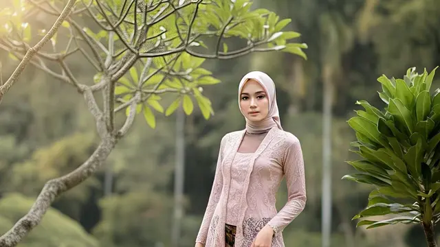 Ilustrasi Kebaya Bali/Nurul Diva Kautsar AI